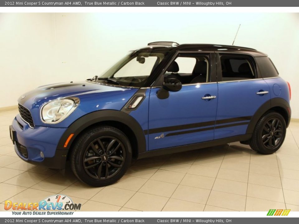 Front 3/4 View of 2012 Mini Cooper S Countryman All4 AWD Photo #3