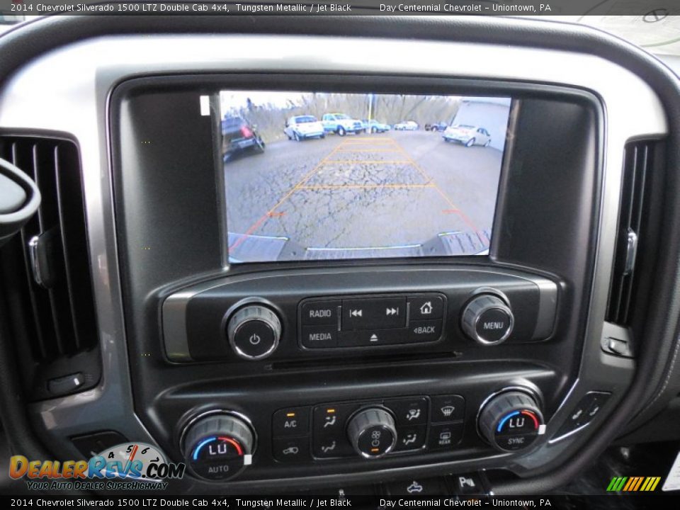 2014 Chevrolet Silverado 1500 LTZ Double Cab 4x4 Tungsten Metallic / Jet Black Photo #18