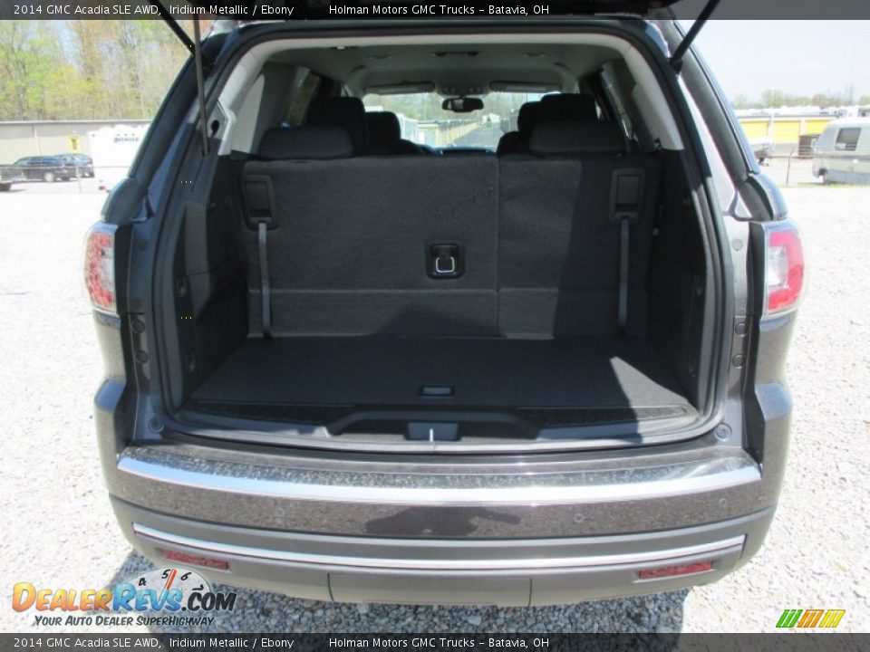 2014 GMC Acadia SLE AWD Iridium Metallic / Ebony Photo #26