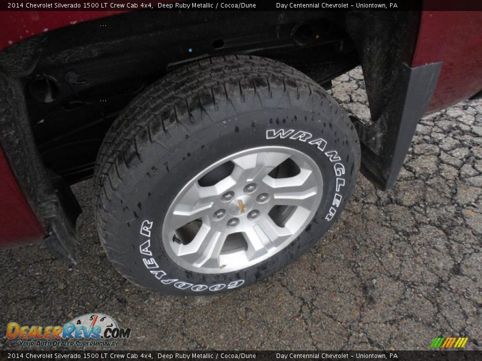 2014 Chevrolet Silverado 1500 LT Crew Cab 4x4 Deep Ruby Metallic / Cocoa/Dune Photo #3