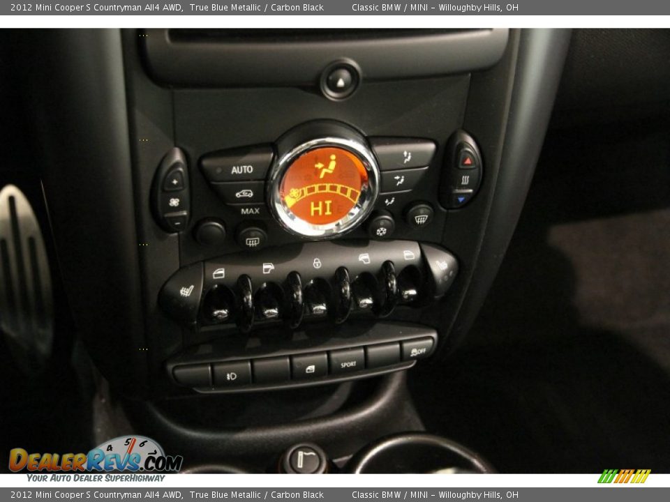 2012 Mini Cooper S Countryman All4 AWD True Blue Metallic / Carbon Black Photo #13