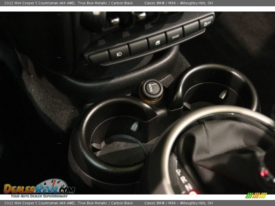 2012 Mini Cooper S Countryman All4 AWD True Blue Metallic / Carbon Black Photo #14