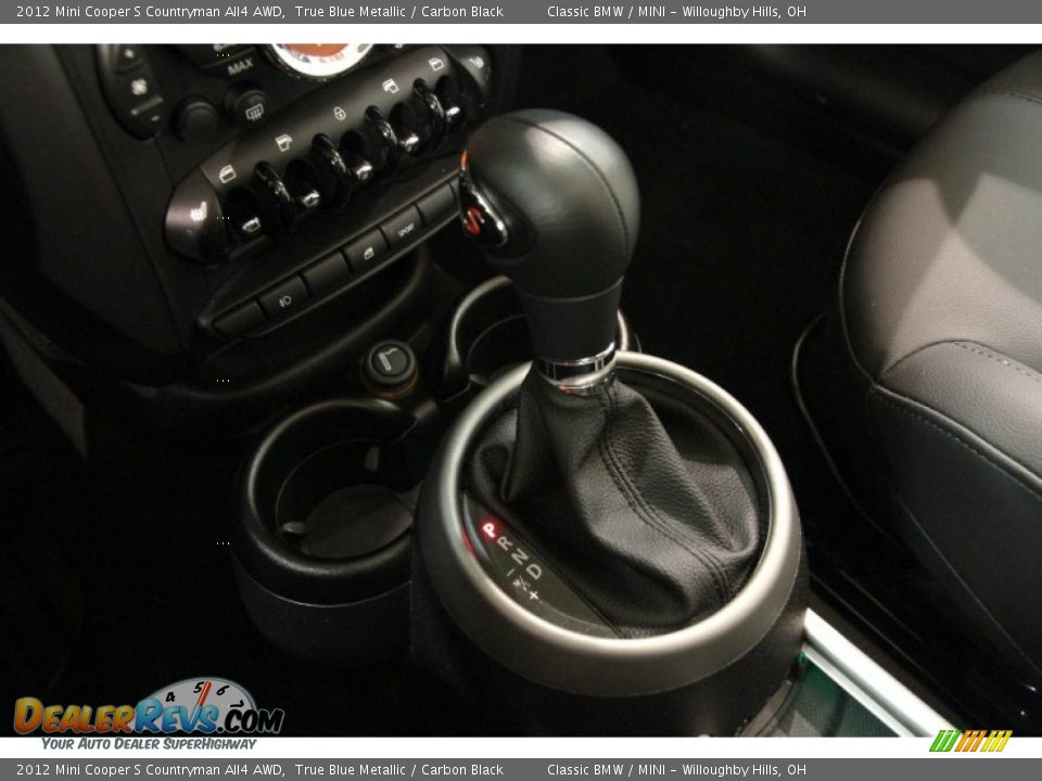 2012 Mini Cooper S Countryman All4 AWD True Blue Metallic / Carbon Black Photo #15