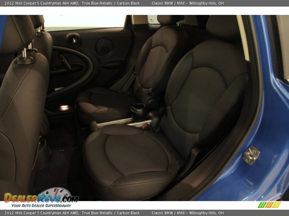 2012 Mini Cooper S Countryman All4 AWD True Blue Metallic / Carbon Black Photo #19