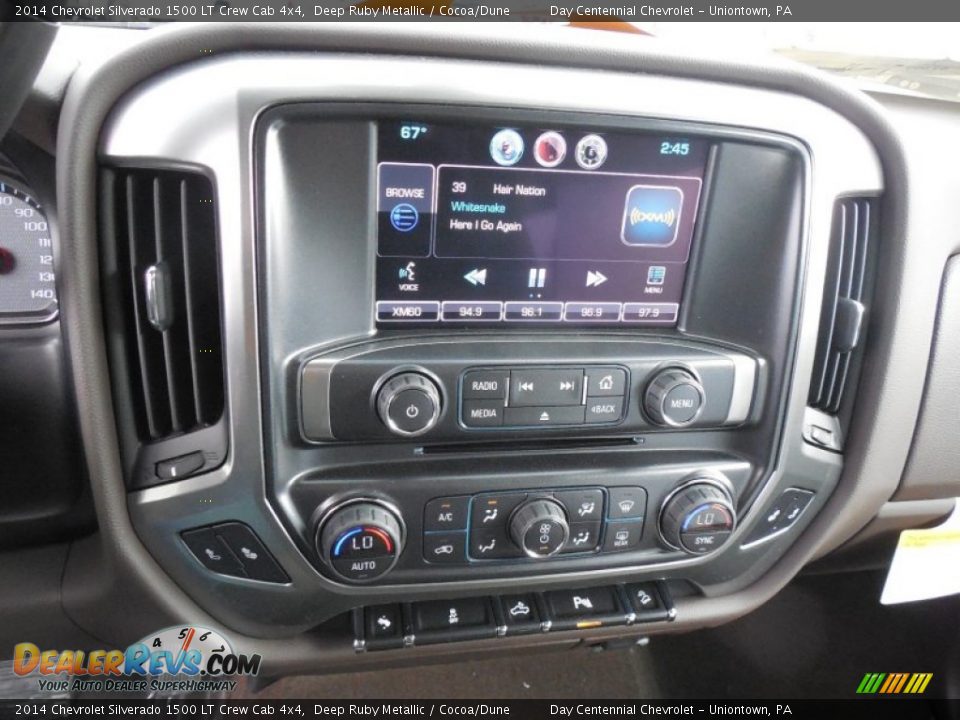 2014 Chevrolet Silverado 1500 LT Crew Cab 4x4 Deep Ruby Metallic / Cocoa/Dune Photo #17