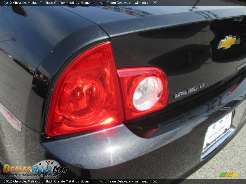 2012 Chevrolet Malibu LT Black Granite Metallic / Ebony Photo #26