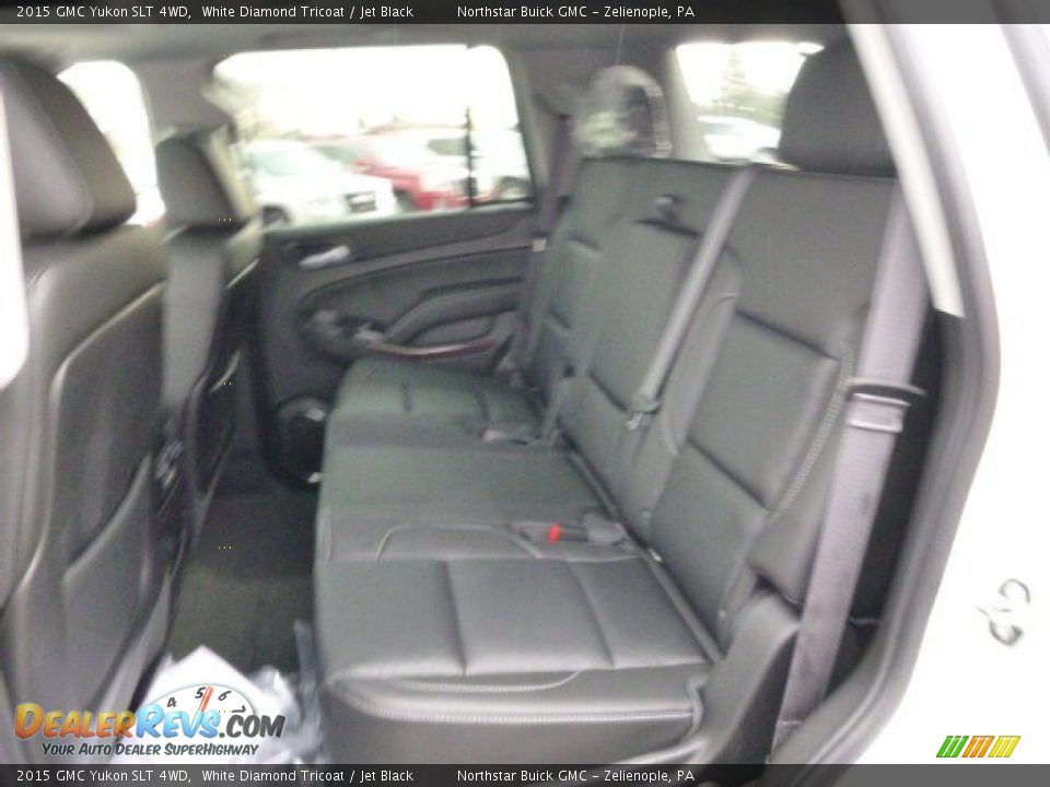 2015 GMC Yukon SLT 4WD White Diamond Tricoat / Jet Black Photo #11