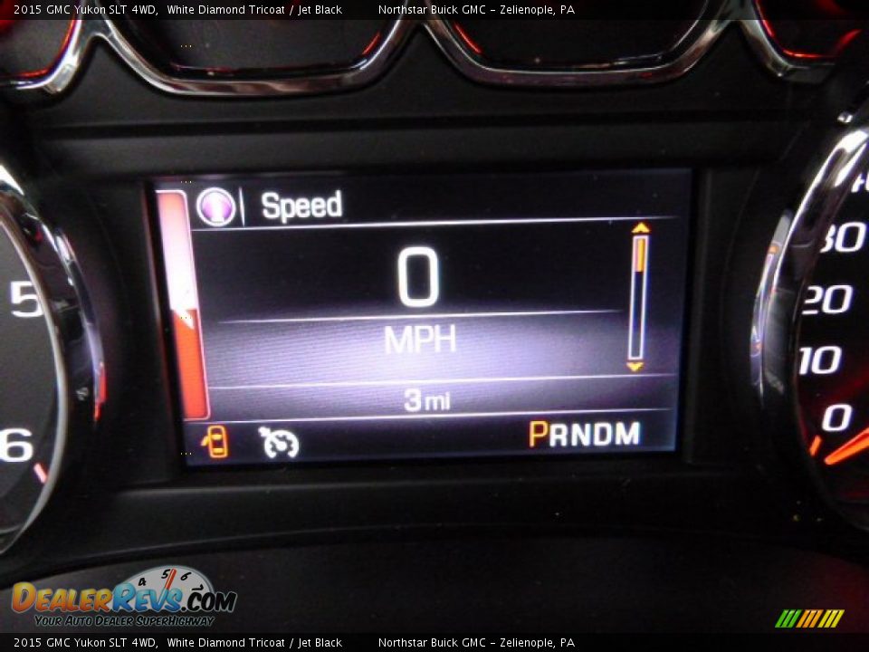 2015 GMC Yukon SLT 4WD White Diamond Tricoat / Jet Black Photo #20