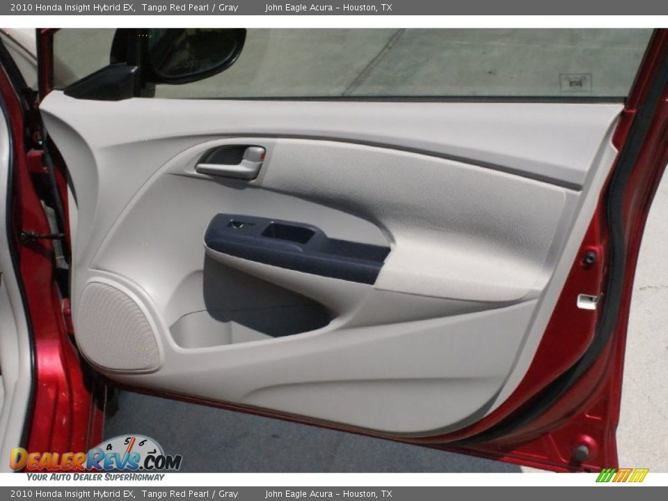 2010 Honda Insight Hybrid EX Tango Red Pearl / Gray Photo #15