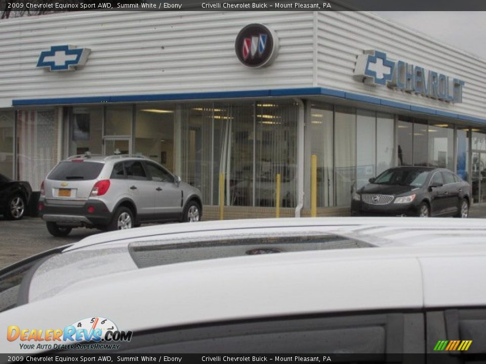 2009 Chevrolet Equinox Sport AWD Summit White / Ebony Photo #4