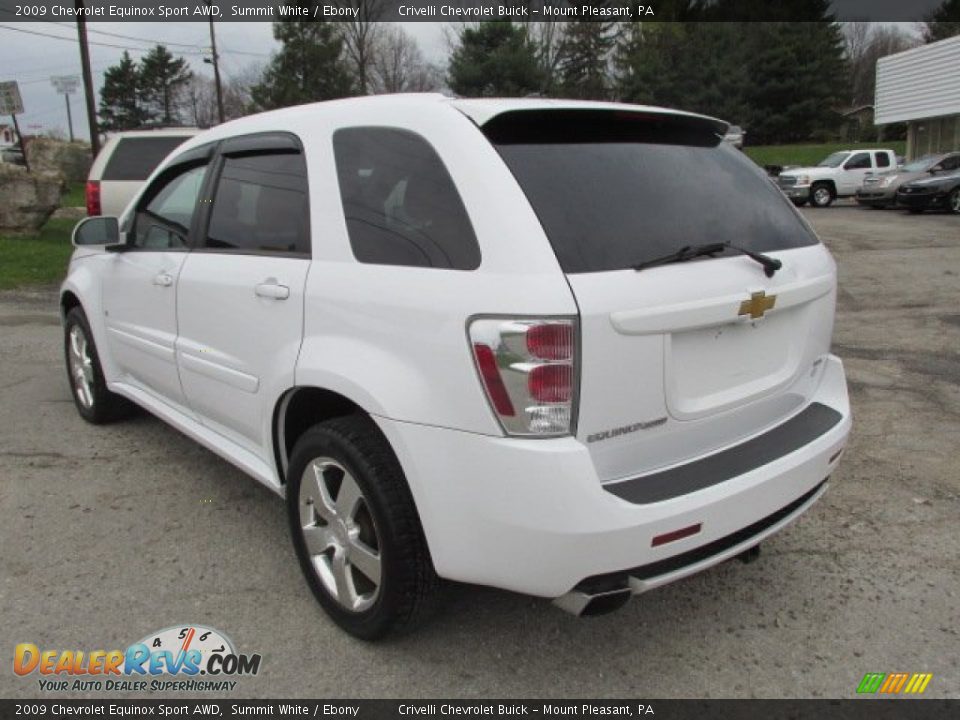 2009 Chevrolet Equinox Sport AWD Summit White / Ebony Photo #5