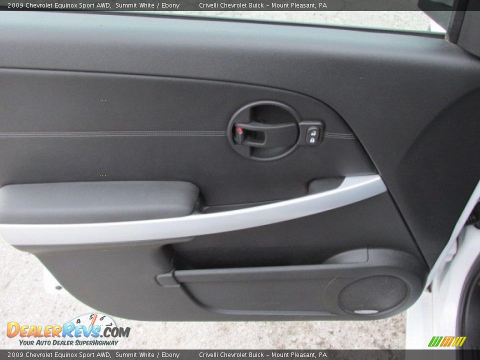 2009 Chevrolet Equinox Sport AWD Summit White / Ebony Photo #15