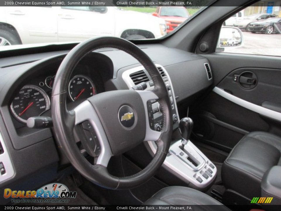 2009 Chevrolet Equinox Sport AWD Summit White / Ebony Photo #16