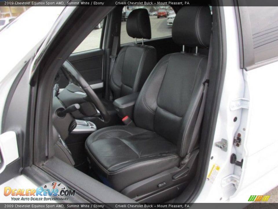 2009 Chevrolet Equinox Sport AWD Summit White / Ebony Photo #17