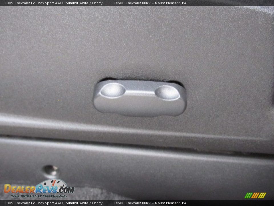 2009 Chevrolet Equinox Sport AWD Summit White / Ebony Photo #18