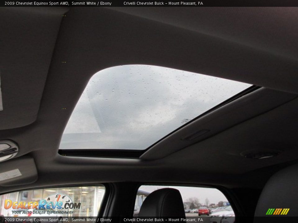 2009 Chevrolet Equinox Sport AWD Summit White / Ebony Photo #19