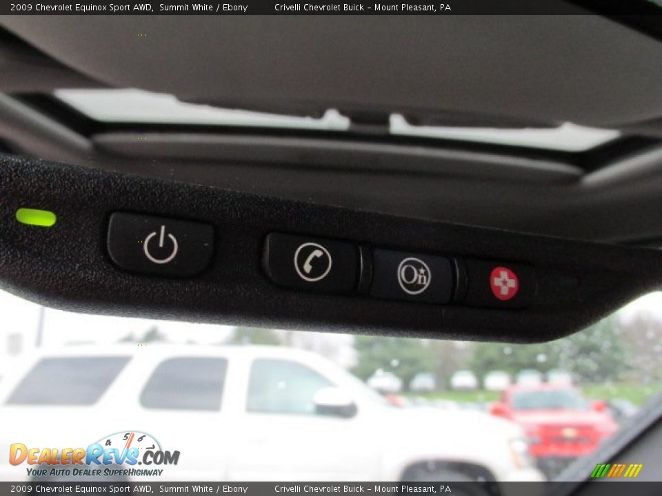 2009 Chevrolet Equinox Sport AWD Summit White / Ebony Photo #20