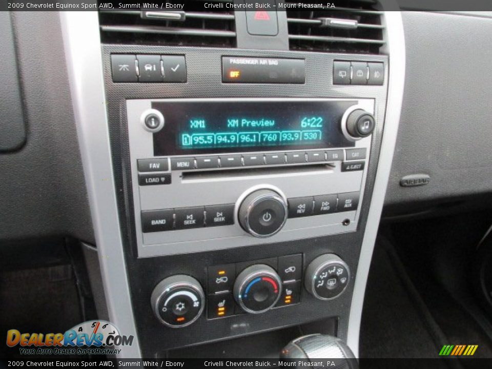 2009 Chevrolet Equinox Sport AWD Summit White / Ebony Photo #21