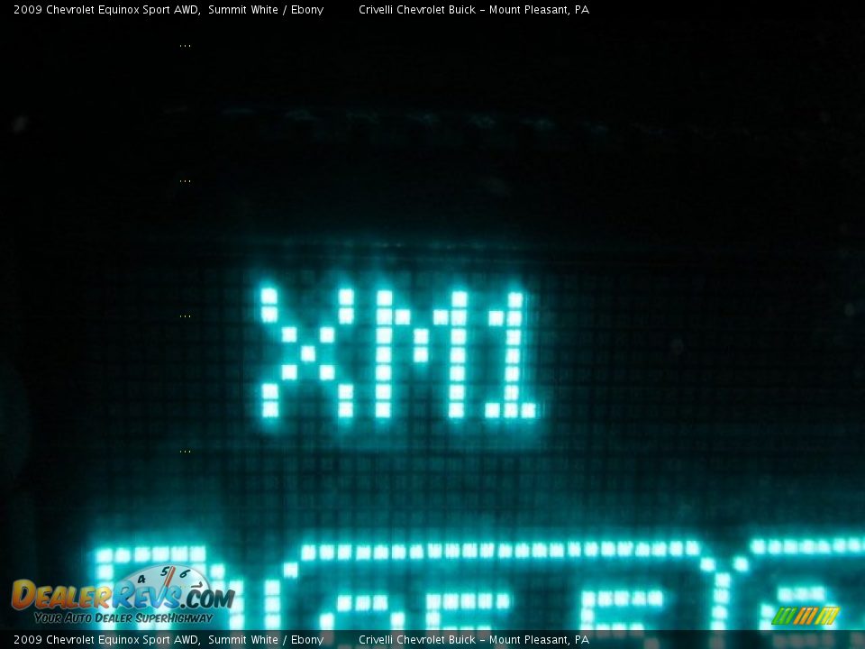 2009 Chevrolet Equinox Sport AWD Summit White / Ebony Photo #22