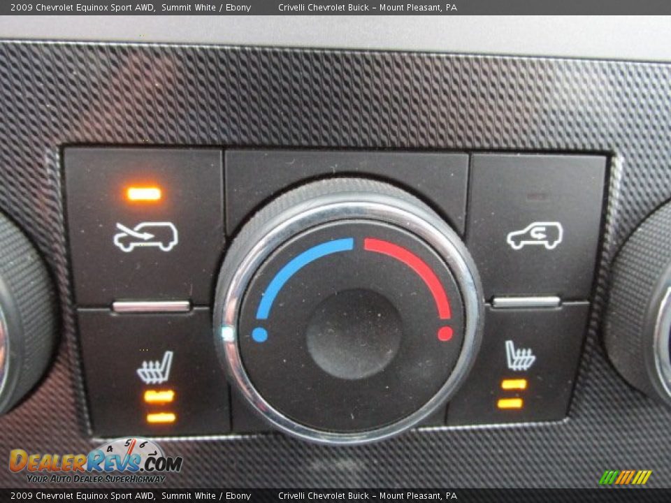 2009 Chevrolet Equinox Sport AWD Summit White / Ebony Photo #23