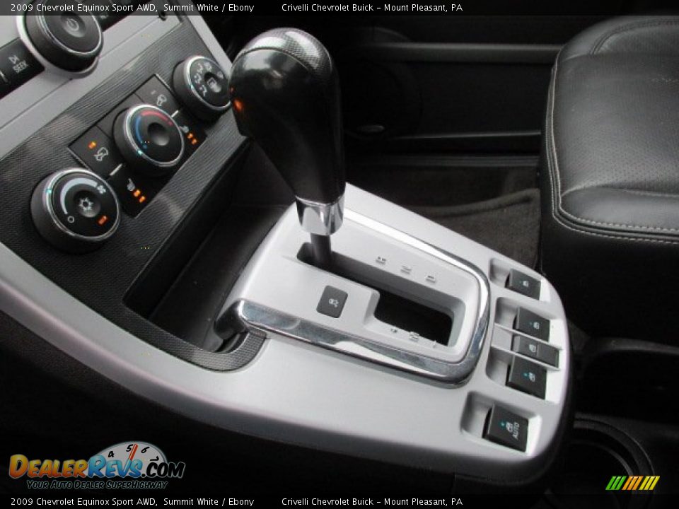 2009 Chevrolet Equinox Sport AWD Summit White / Ebony Photo #24