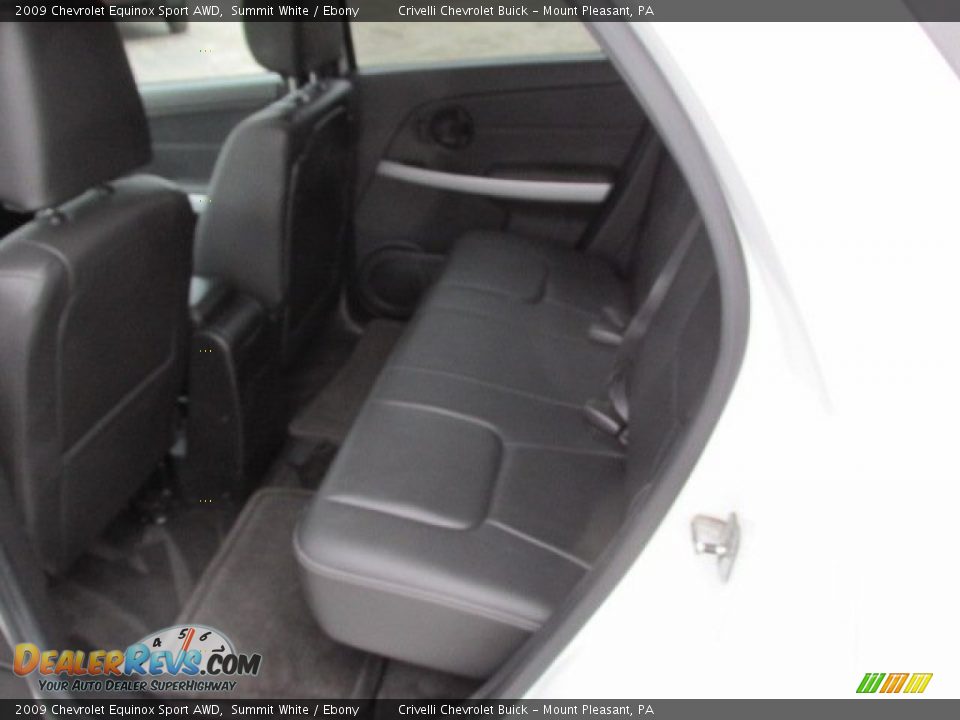 2009 Chevrolet Equinox Sport AWD Summit White / Ebony Photo #27