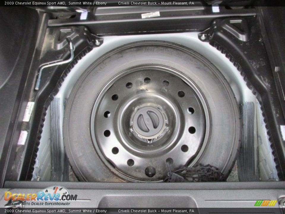 2009 Chevrolet Equinox Sport AWD Summit White / Ebony Photo #30