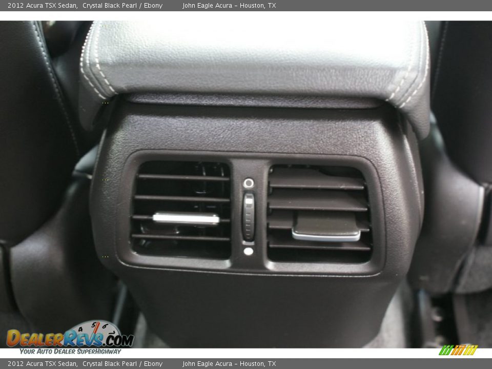 2012 Acura TSX Sedan Crystal Black Pearl / Ebony Photo #17