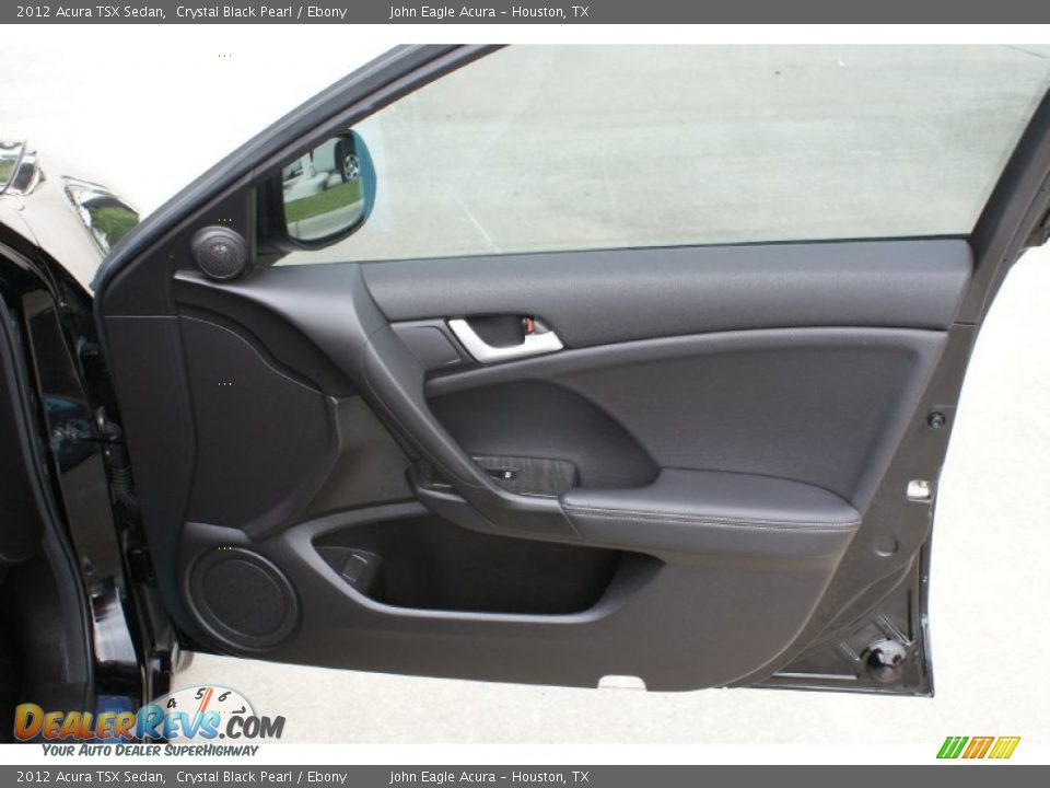2012 Acura TSX Sedan Crystal Black Pearl / Ebony Photo #18