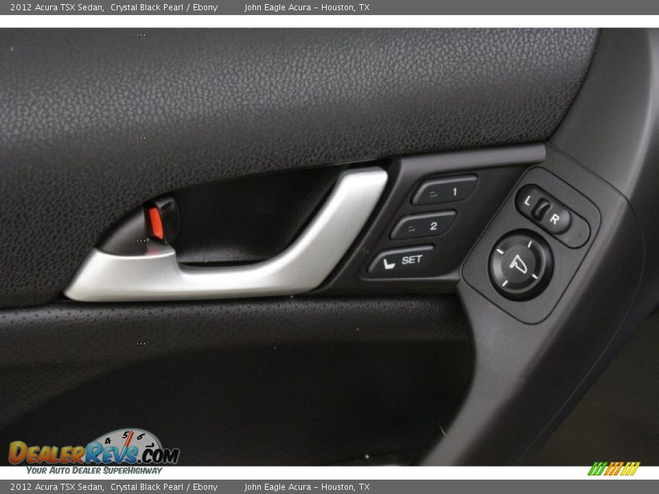 2012 Acura TSX Sedan Crystal Black Pearl / Ebony Photo #20