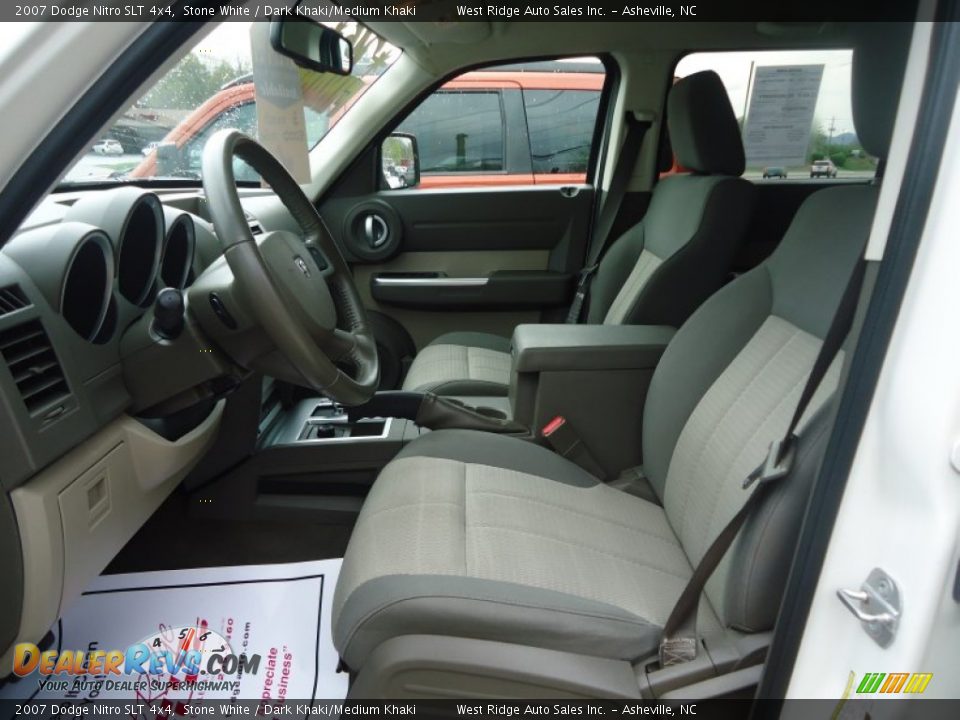 Dark Khaki/Medium Khaki Interior - 2007 Dodge Nitro SLT 4x4 Photo #9