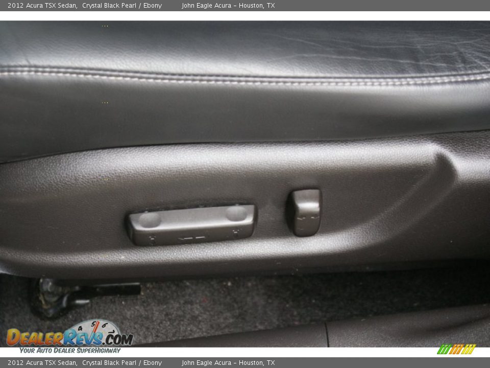 2012 Acura TSX Sedan Crystal Black Pearl / Ebony Photo #21