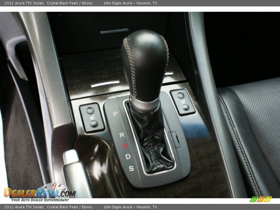 2012 Acura TSX Sedan Crystal Black Pearl / Ebony Photo #28