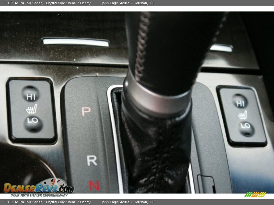 2012 Acura TSX Sedan Crystal Black Pearl / Ebony Photo #29