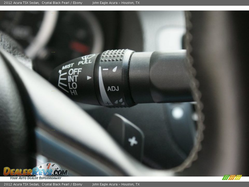 2012 Acura TSX Sedan Crystal Black Pearl / Ebony Photo #33