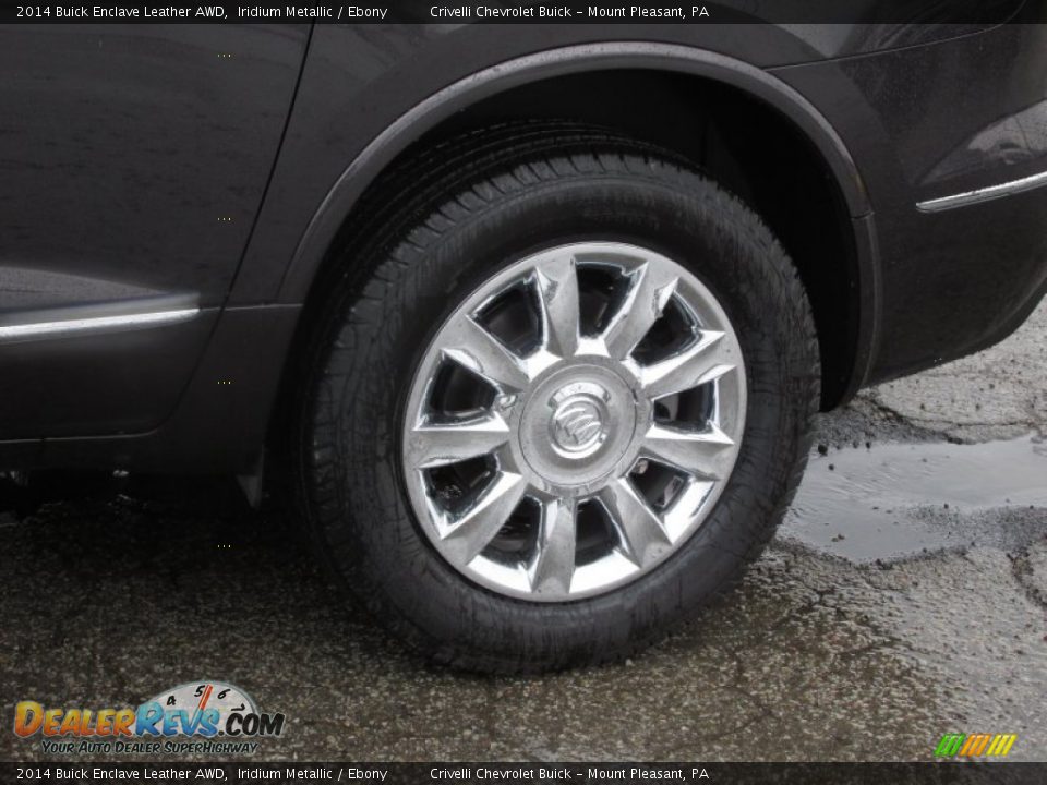 2014 Buick Enclave Leather AWD Iridium Metallic / Ebony Photo #3