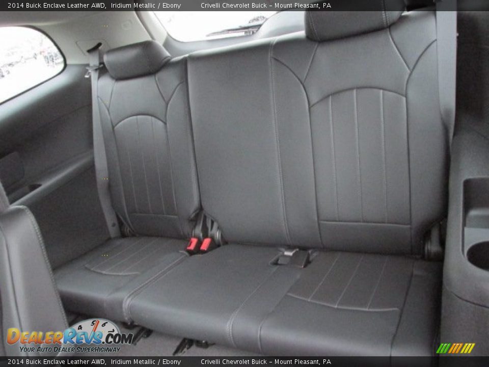 2014 Buick Enclave Leather AWD Iridium Metallic / Ebony Photo #21