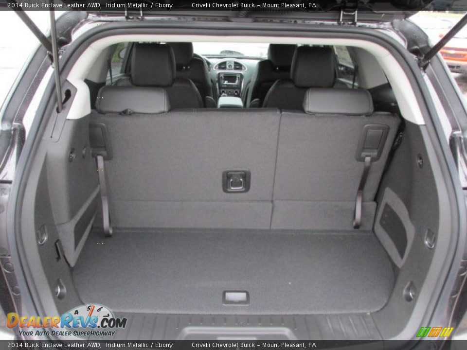 2014 Buick Enclave Leather AWD Iridium Metallic / Ebony Photo #22