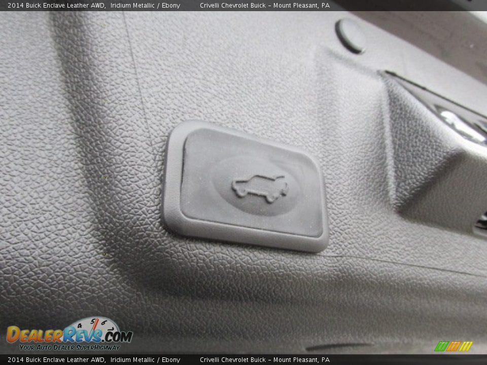 2014 Buick Enclave Leather AWD Iridium Metallic / Ebony Photo #23