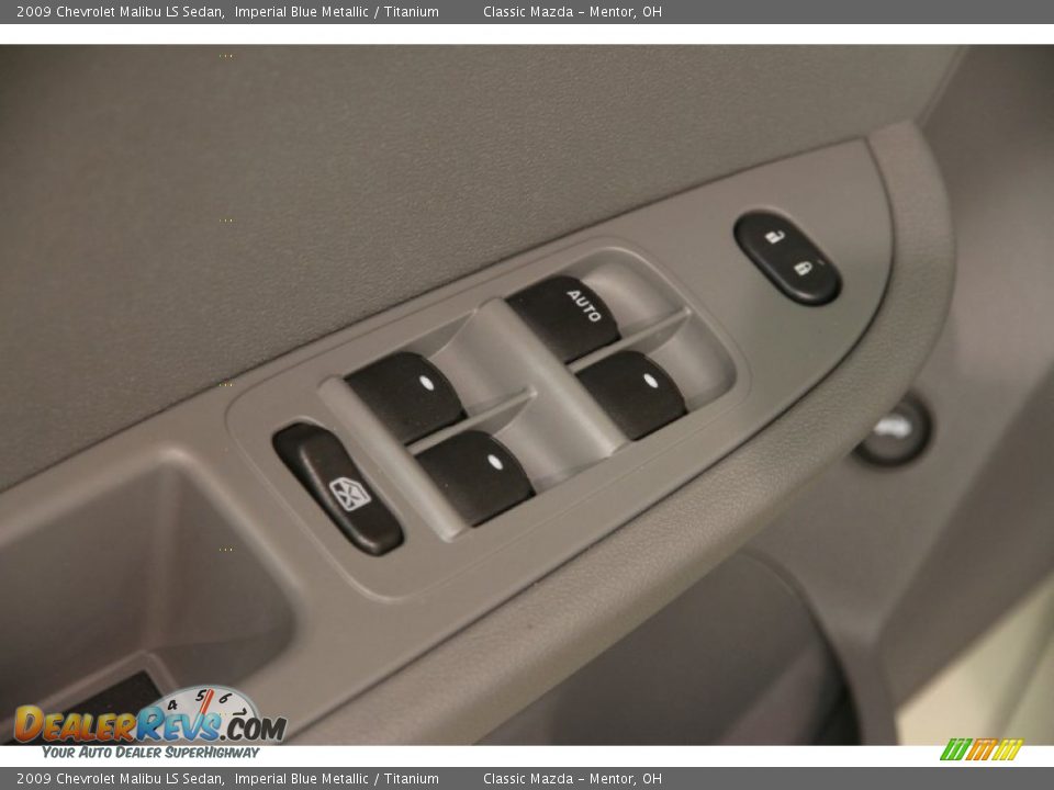 2009 Chevrolet Malibu LS Sedan Imperial Blue Metallic / Titanium Photo #5