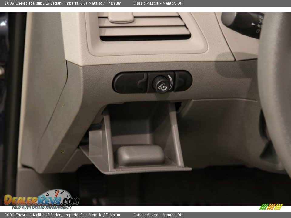 2009 Chevrolet Malibu LS Sedan Imperial Blue Metallic / Titanium Photo #6