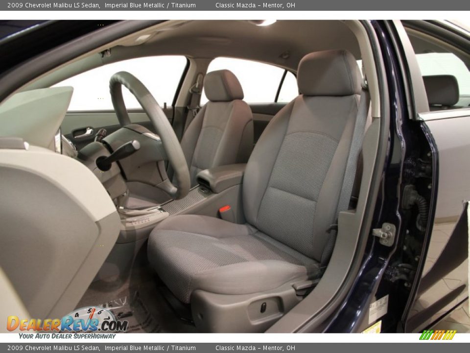 2009 Chevrolet Malibu LS Sedan Imperial Blue Metallic / Titanium Photo #8