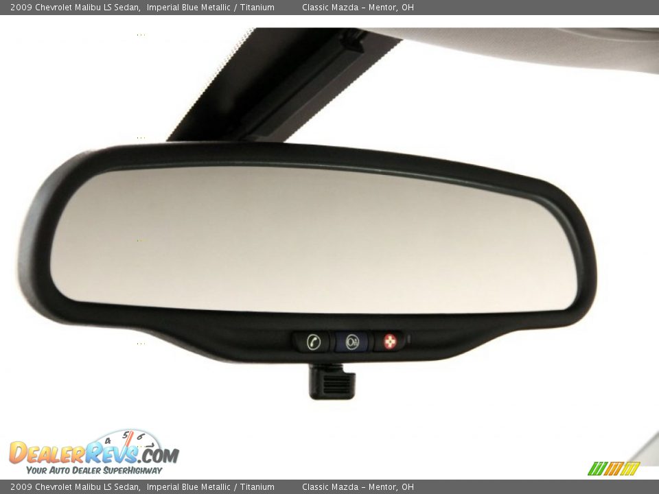 2009 Chevrolet Malibu LS Sedan Imperial Blue Metallic / Titanium Photo #11