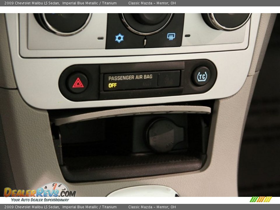 2009 Chevrolet Malibu LS Sedan Imperial Blue Metallic / Titanium Photo #15