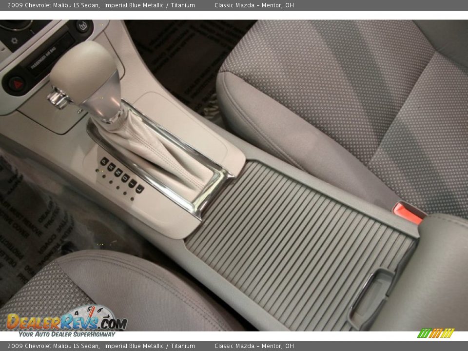 2009 Chevrolet Malibu LS Sedan Imperial Blue Metallic / Titanium Photo #16