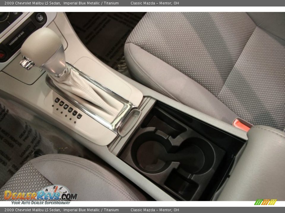 2009 Chevrolet Malibu LS Sedan Imperial Blue Metallic / Titanium Photo #17
