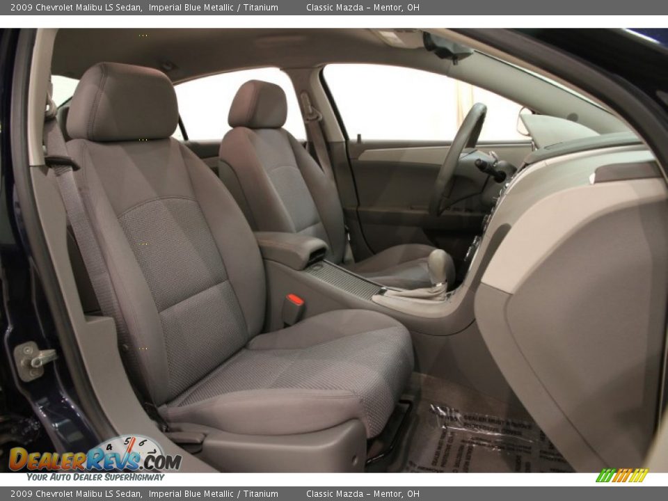 2009 Chevrolet Malibu LS Sedan Imperial Blue Metallic / Titanium Photo #18