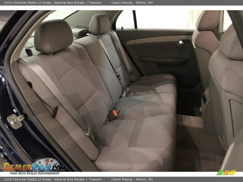 2009 Chevrolet Malibu LS Sedan Imperial Blue Metallic / Titanium Photo #19