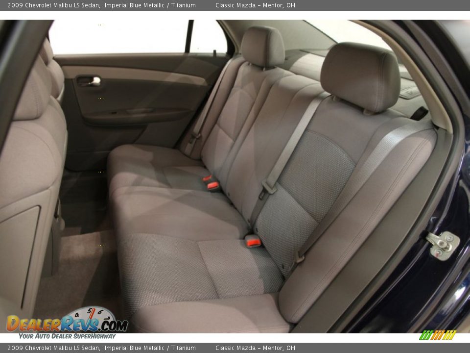 2009 Chevrolet Malibu LS Sedan Imperial Blue Metallic / Titanium Photo #20