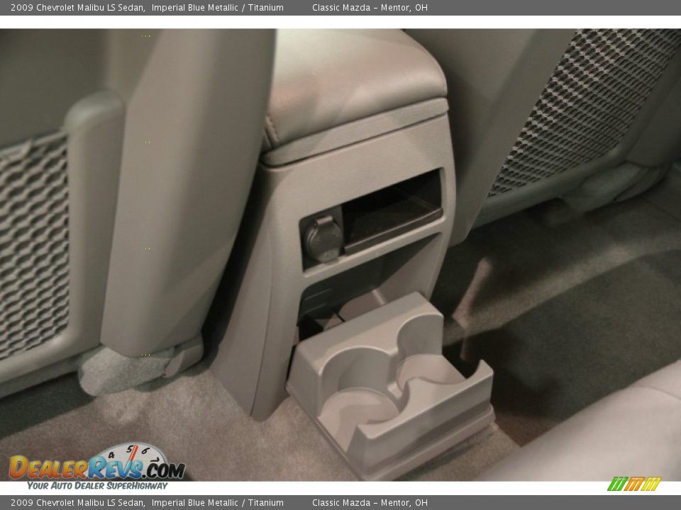 2009 Chevrolet Malibu LS Sedan Imperial Blue Metallic / Titanium Photo #21